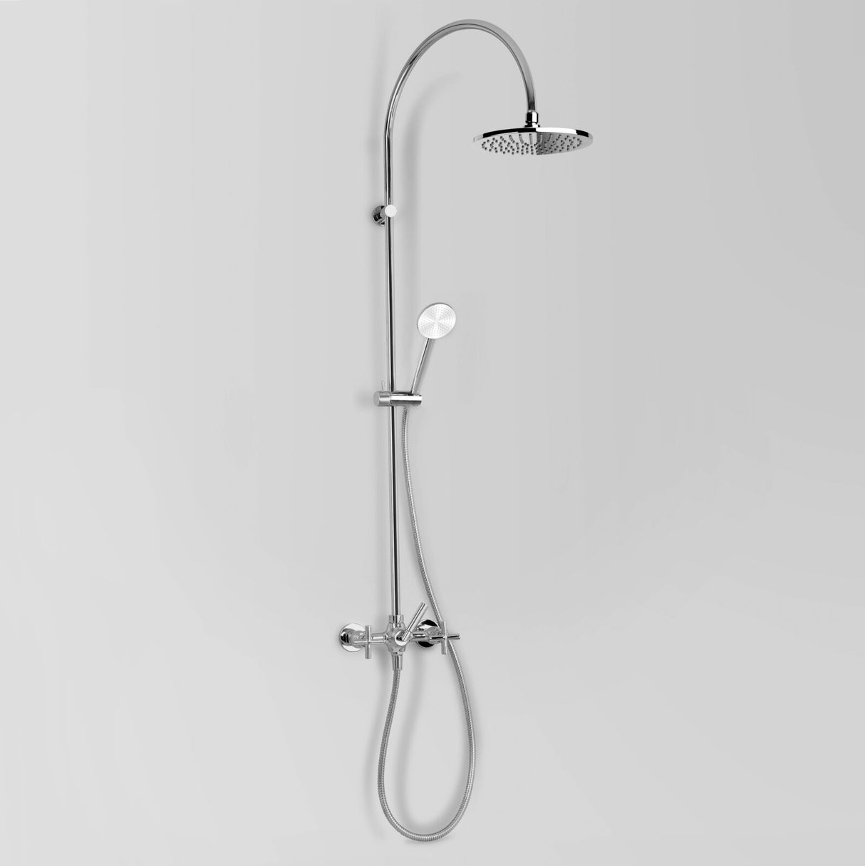 Icon + Exposed Shower Set with 200mm Rose & Single-Function Hand Shower