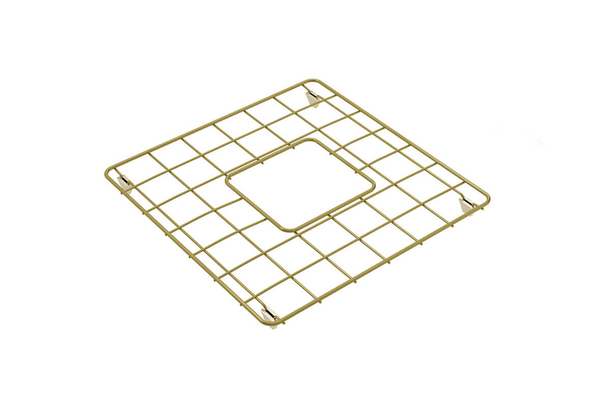 Novi 85 X 46 Protective Brushed Brass Grid